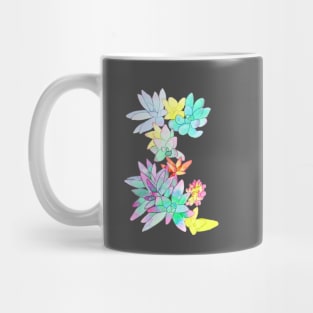 succulent watercolor Mug